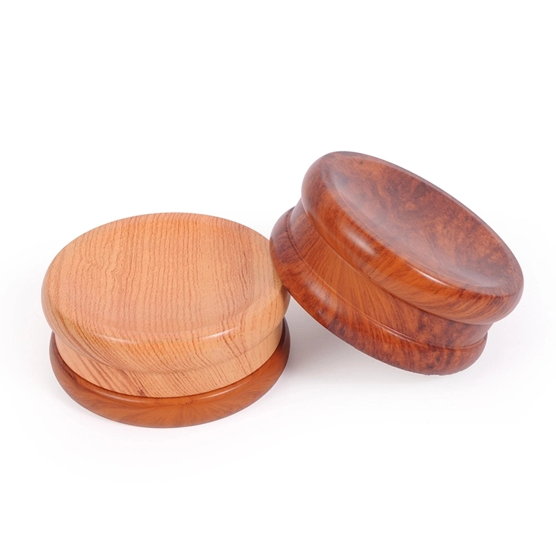 Jl-598j Onuoss Custom Wooden Skin Small Plastic Herb Grinder
