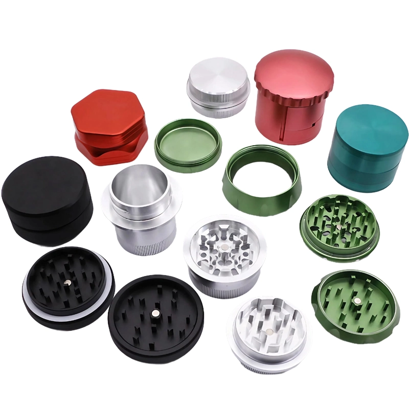 Factory Manufacture Dry Plastic Metal Wood Grinder for Tobacco Herb 