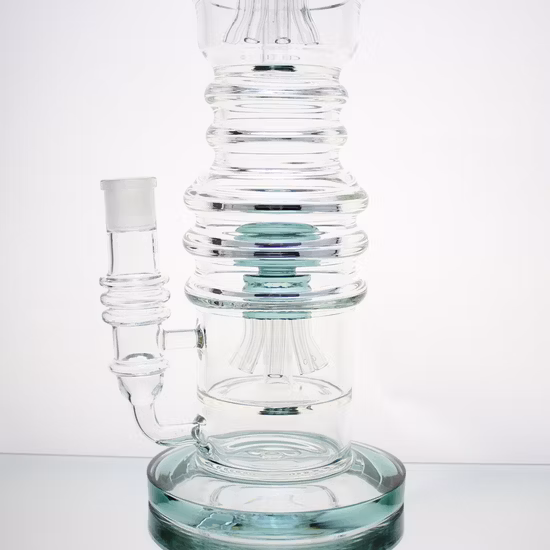 Wholesale Hookah New Popular Style Big Tall Colored DAB Rig Glass Water Smoking Glass Water Pipe