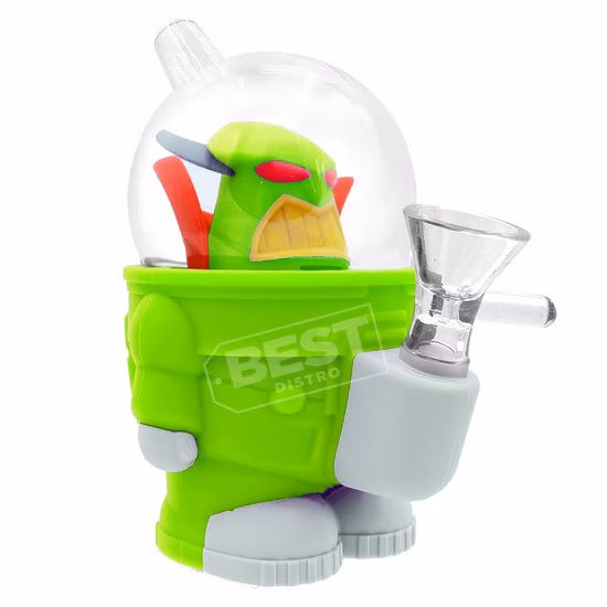 Wholesale Premium Quality Reusable Factory Direct Smoking Silicone and Glass Mushroom Pipes